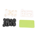 Panda Rice Ball Mold Food Grade Silicone Cute DIY Cookies Onigiri Mold for Kitchen Restaurants