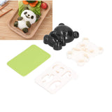 Panda Rice Ball Mold Food Grade Silicone Cute DIY Cookies Onigiri Mold for Kitchen Restaurants - Extra Image