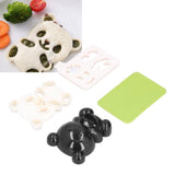 Panda Rice Ball Mold Food Grade Silicone Cute DIY Cookies Onigiri Mold for Kitchen Restaurants - Extra Image