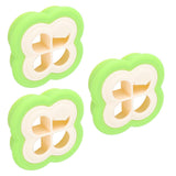 3Set Sandwich Cutter 4 Leaf Shaped Bread Mold Sushi Making Tool for Home Kitchen - Side View