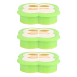 3Set Sandwich Cutter 4 Leaf Shaped Bread Mold Sushi Making Tool for Home Kitchen