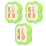 3Set Sandwich Cutter 4 Leaf Shaped Bread Mold Sushi Making Tool for Home Kitchen - Close-Up Angle