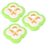 3Set Sandwich Cutter 4 Leaf Shaped Bread Mold Sushi Making Tool for Home Kitchen
