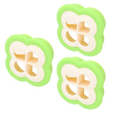 3Set Sandwich Cutter 4 Leaf Shaped Bread Mold Sushi Making Tool for Home Kitchen