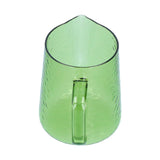 500ml Milk Frothing Pitcher Multipurpose Borosilicate Glass Milk Jug for Coffee Milk BeverageGreen - Extra Image