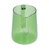 500ml Milk Frothing Pitcher Multipurpose Borosilicate Glass Milk Jug for Coffee Milk BeverageGreen