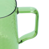500ml Milk Frothing Pitcher Multipurpose Borosilicate Glass Milk Jug for Coffee Milk BeverageGreen - Extra Image