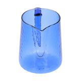 500ml Milk Frothing Pitcher Multipurpose Borosilicate Glass Milk Jug for Coffee Milk BeverageBlue - Extra Image