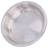 Stainless Steel Plate 304 Food Grade Material Stainless Steel Rounded Deepen Dish for Eating18cm/7in - Extra Image