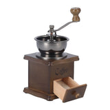 Manual Coffee Grinder Portable Retro Classic Fine Polished Pull Out Coffee Bean Grinder