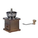 Manual Coffee Grinder Portable Retro Classic Fine Polished Pull Out Coffee Bean Grinder