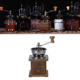 Manual Coffee Grinder Portable Retro Classic Fine Polished Pull Out Coffee Bean Grinder - Extra Image