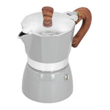 150ML Practical Aluminum Coffee Maker Octagonal Moka Coffee Pot for Home Office Kitchen ApplianceSilver