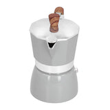 150ML Practical Aluminum Coffee Maker Octagonal Moka Coffee Pot for Home Office Kitchen ApplianceSilver