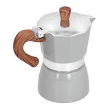 150ML Practical Aluminum Coffee Maker Octagonal Moka Coffee Pot for Home Office Kitchen ApplianceSilver