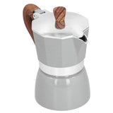 150ML Practical Aluminum Coffee Maker Octagonal Moka Coffee Pot for Home Office Kitchen ApplianceSilver - Extra Image