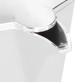150ML Practical Aluminum Coffee Maker Octagonal Moka Coffee Pot for Home Office Kitchen ApplianceMilky White - Extra Image