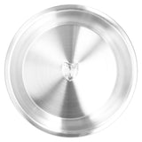 Deep Plate Stainless Steel Heavy Duty Salad Soup Serving Dish Tableware for Home Kitchen28cm - Extra Image
