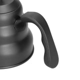 PTFE Stainless Steel Tea Pot Coffee Kettle Gooseneck Spout Pour Over Coffee Maker Drip Kettle Black1L