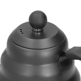 PTFE Stainless Steel Tea Pot Coffee Kettle Gooseneck Spout Pour Over Coffee Maker Drip Kettle Black1L - Extra Image