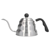 Stainless Steel Pour Over Coffee Kettle Vintage Gooseneck Spout Pot Coffee Utensils for Home Kitchen1L - Rear View