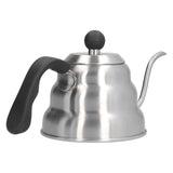 Stainless Steel Pour Over Coffee Kettle Vintage Gooseneck Spout Pot Coffee Utensils for Home Kitchen1L - Close-Up Angle