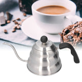 Stainless Steel Pour Over Coffee Kettle Vintage Gooseneck Spout Pot Coffee Utensils for Home Kitchen1L - Extra Image