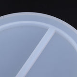 DIY Silicone Mold Oval Crystal Epoxy Resin Tea Coaster Mold for Home Kitchen Bakery - Extra Image