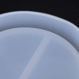 DIY Silicone Mold Oval Crystal Epoxy Resin Tea Coaster Mold for Home Kitchen Bakery - Extra Image