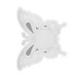 DIY Crystal Epoxy Resin Mold Innovative Shaped Mirror Silicone Candle Holder Mold for BakeryButterfly Mold 60‑735 - Low Angle