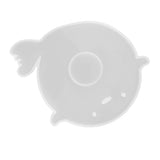 DIY Crystal Epoxy Resin Mold Innovative Shaped Mirror Silicone Candle Holder Mold for BakeryPuffer Mold 60‑736 - Rear View