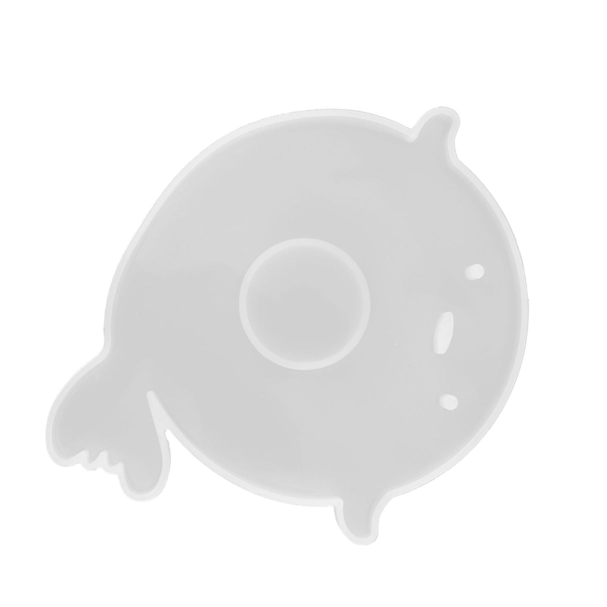 DIY Crystal Epoxy Resin Mold Innovative Shaped Mirror Silicone Candle Holder Mold for BakeryPuffer Mold 60‑736