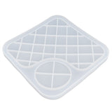 Silicone Mold Translucent Epoxy Resin Drop Glue Tray Tool for DIY Baking Decoration MakingLarge - Rear View