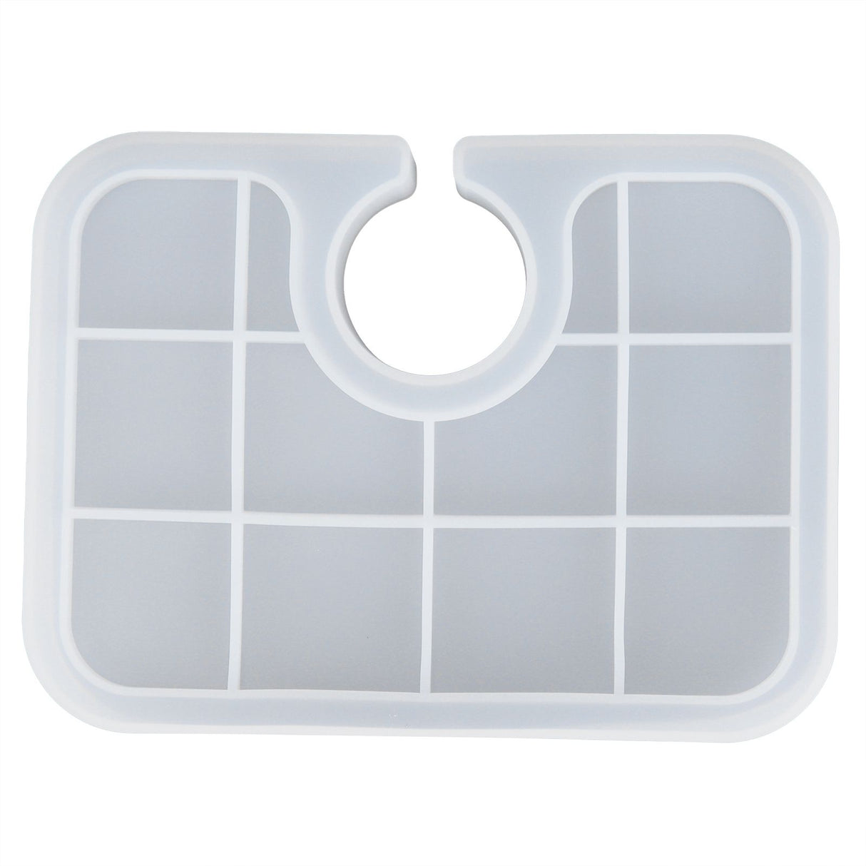 Silicone Mold Translucent Epoxy Resin Drop Glue Tray Tool for DIY Baking Decoration MakingSmall
