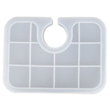 Silicone Mold Translucent Epoxy Resin Drop Glue Tray Tool for DIY Baking Decoration MakingSmall