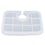 Silicone Mold Translucent Epoxy Resin Drop Glue Tray Tool for DIY Baking Decoration MakingSmall