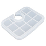 Silicone Mold Translucent Epoxy Resin Drop Glue Tray Tool for DIY Baking Decoration MakingSmall - Side View