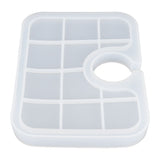 Silicone Mold Translucent Epoxy Resin Drop Glue Tray Tool for DIY Baking Decoration MakingSmall
