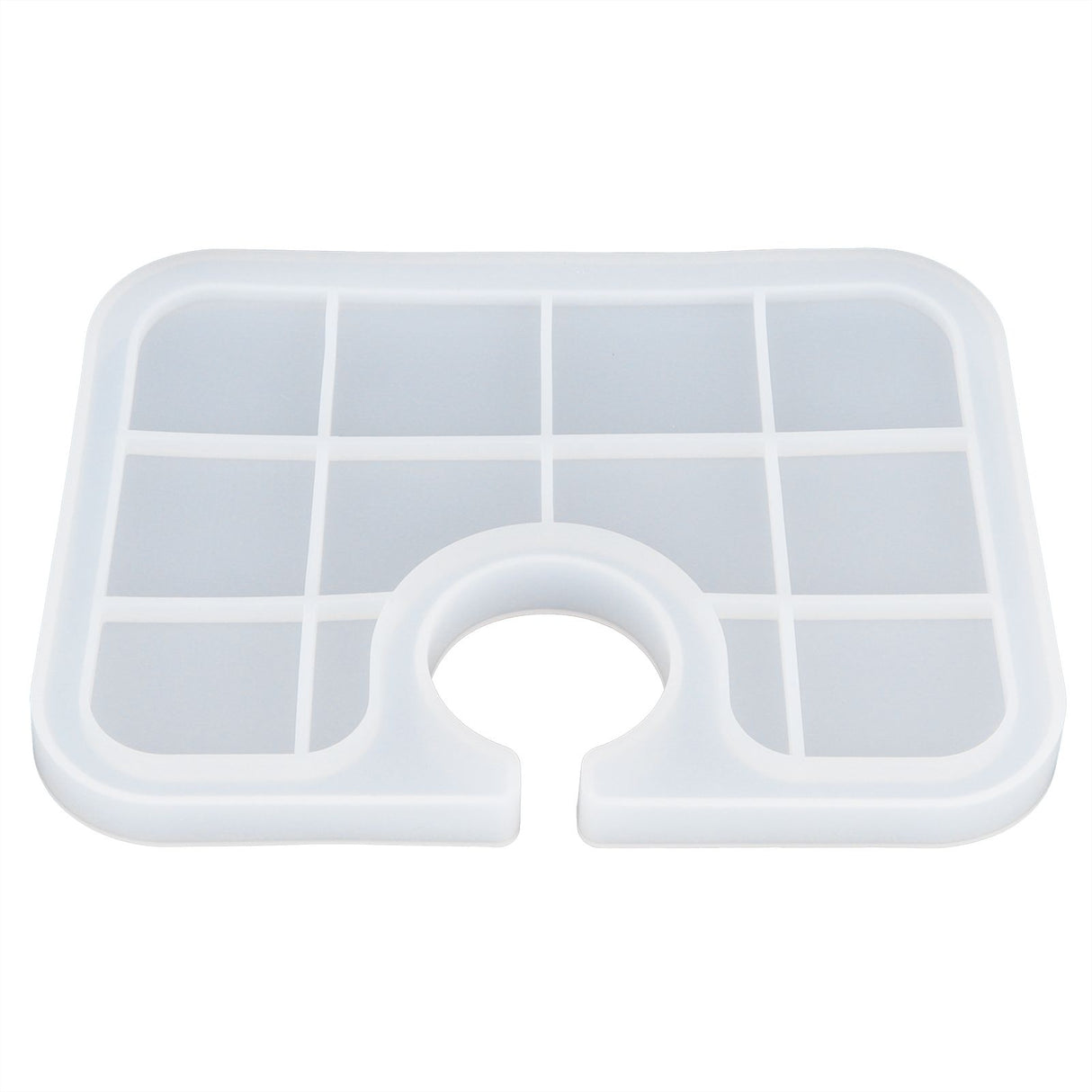 Silicone Mold Translucent Epoxy Resin Drop Glue Tray Tool for DIY Baking Decoration MakingSmall