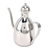 Stainless Steel Oil Can Portable High Water Tightness Stainless Steel Oil Can for Kitchen1L