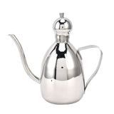Stainless Steel Oil Can Portable High Water Tightness Stainless Steel Oil Can for Kitchen1L