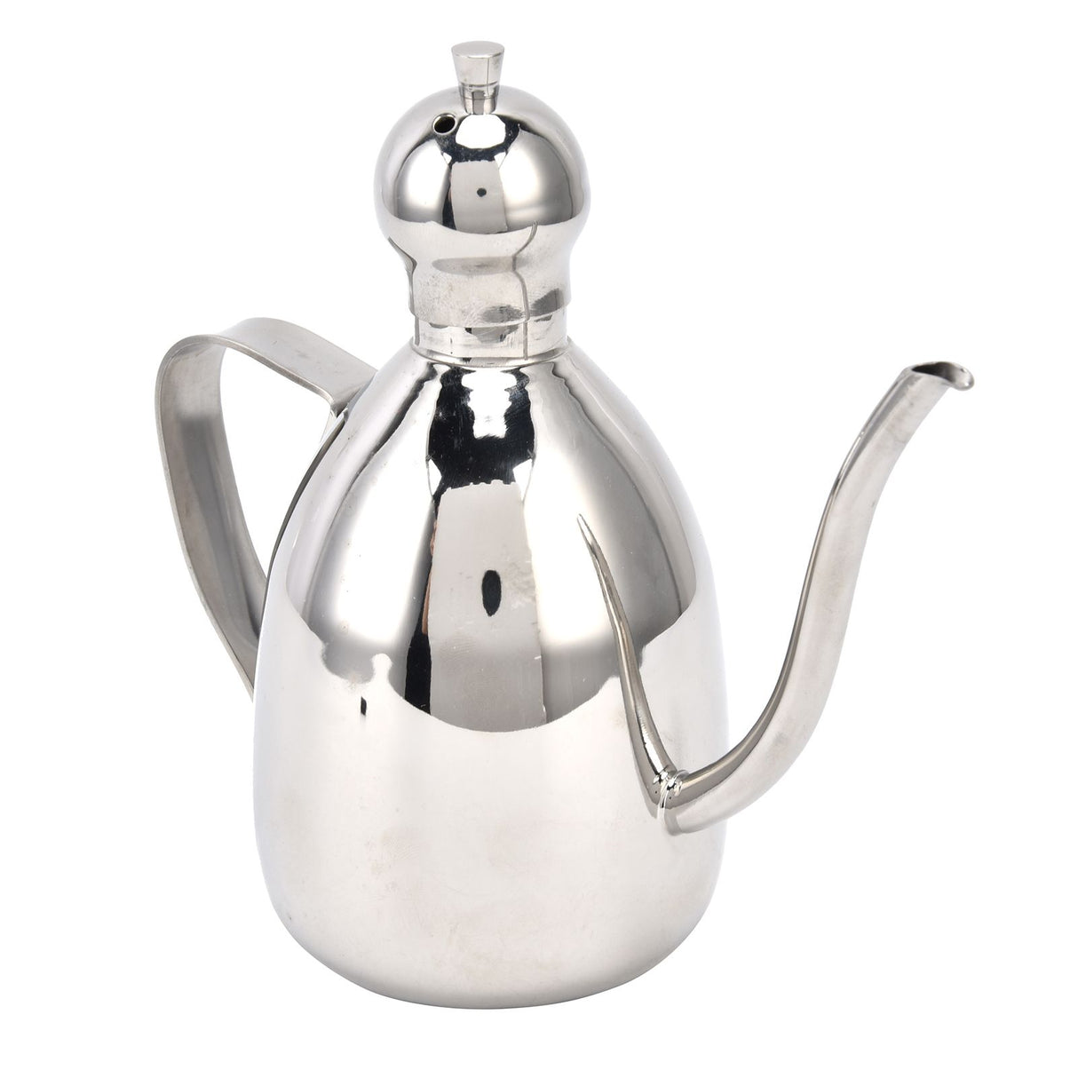 Stainless Steel Oil Can Portable High Water Tightness Stainless Steel Oil Can for Kitchen1L