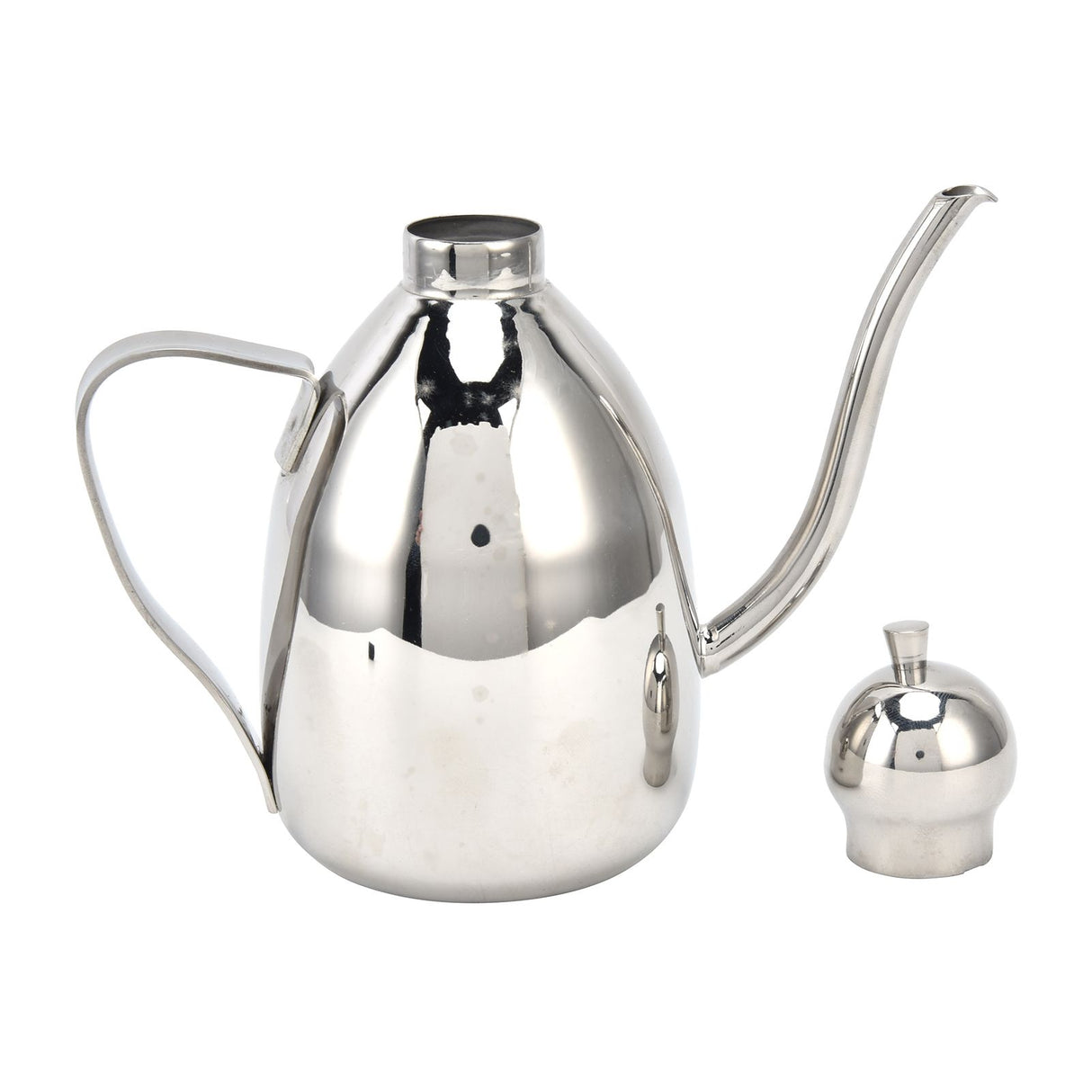 Stainless Steel Oil Can Portable High Water Tightness Stainless Steel Oil Can for Kitchen1L
