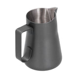 Stainless Steel Frothing Cup Coffee Frothing Pitcher Milk Frothing Jug with Long Diversion Mouth350ml - Front View