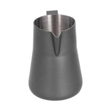 Stainless Steel Frothing Cup Coffee Frothing Pitcher Milk Frothing Jug with Long Diversion Mouth350ml - 45-Degree Angle