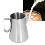 Stainless Steel Milk Frothing Pitcher Comfortable Unique Beautiful Fancy Coffee Cup Garland Pot600ml Stainless Steel