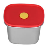 Lunch Box Red Excellent Sealing Easily Clean Environmental Protection Food Storage Containers for Students550ml