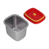 Lunch Box Red Excellent Sealing Easily Clean Environmental Protection Food Storage Containers for Students550ml - Extra Image