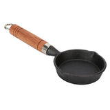 Egg Pan Nonstick Paint Coating Scald Proof Handle Cast Iron Antirust Omelette Pan for Fried Egg Hot Oil