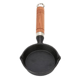 Egg Pan Nonstick Paint Coating Scald Proof Handle Cast Iron Antirust Omelette Pan for Fried Egg Hot Oil - 45-Degree Angle